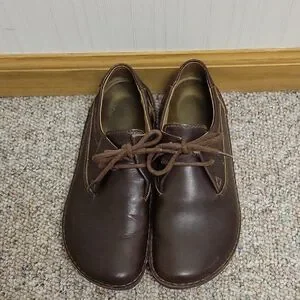 Birkenstock | Shoes | Birkenstock Brown Leather Memphis  display picture 3